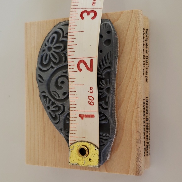 Laurel Burch Cat Stamp LB Flowering Feline - Picture 8 of 9